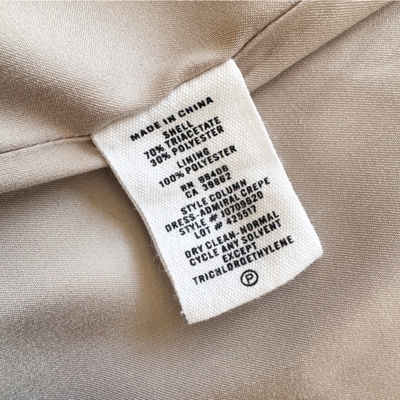 THEORY • Column Shift Dress in Green Slate - Picture 11 of 12